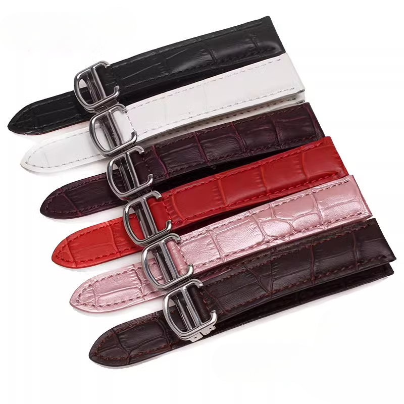 Cartier Watch Tank - Bracelet de montre en cuir véritable