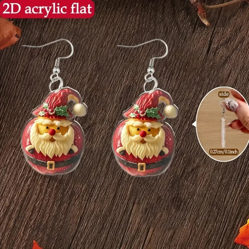 Eve Jewelry & Watches Distribuidor Oficial Rolex - Boucles d'oreilles créatives en acrylique pour