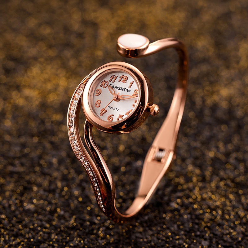Jewelry Diamond Watches - Montre-bracelet à petit cadran pour femme,