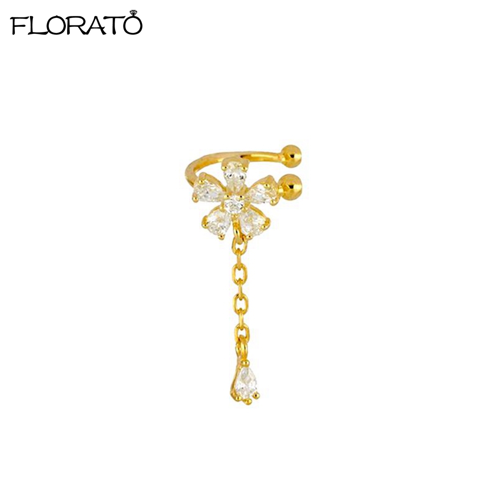 Ear Cuff No Piercing - Boucles d'oreilles à clipser en or