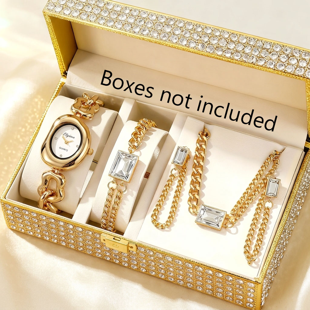 Jewelry Clasp Watches - Ensemble de montres à quartz irrégulières