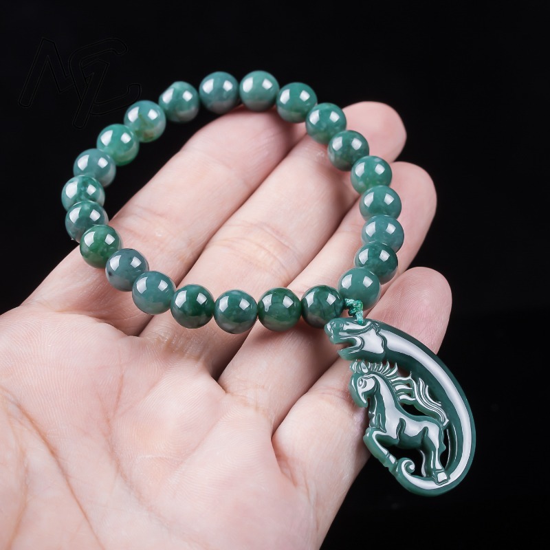 Bracelet en jadeite naturelle  - Jewelry & Watches Store avis et prix