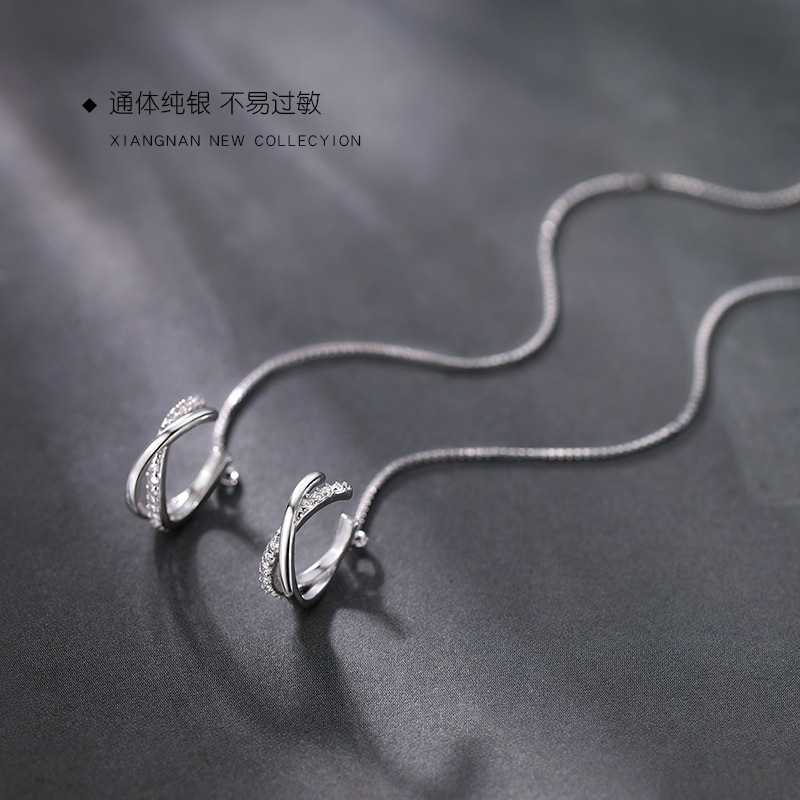 Boucles d'oreilles à clip doub - Ear Cuff No Piercing avis et prix