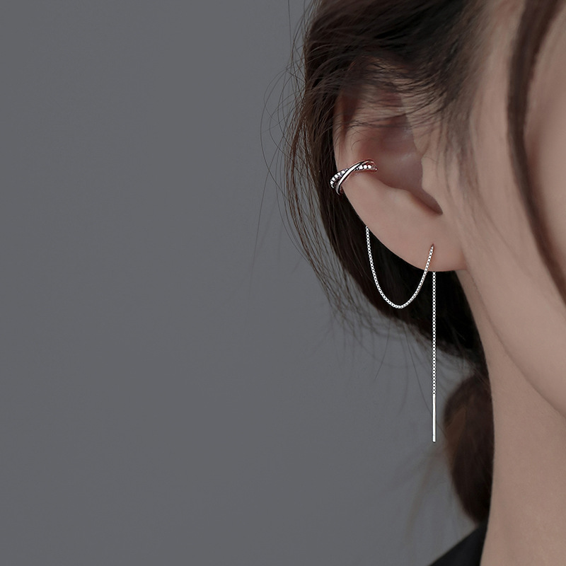 Boucles d'oreilles à clip doub - Ear Cuff No Piercing avis et prix