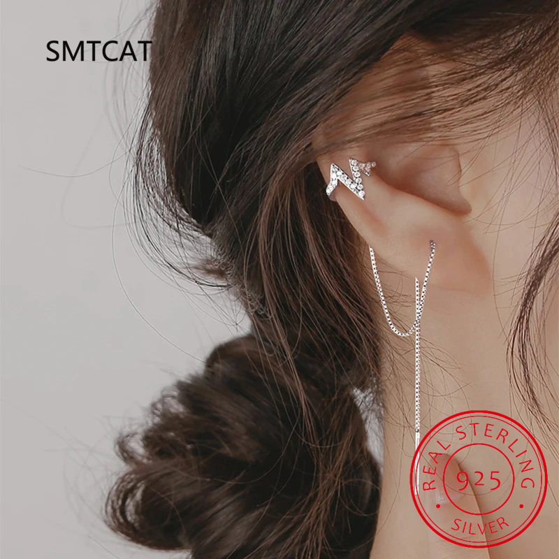 Boucles d'oreilles à clip doub - Ear Cuff No Piercing avis et prix