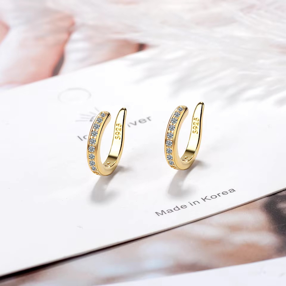 Boucles d'oreilles en argent s - Ear Cuff No Piercing avis et prix