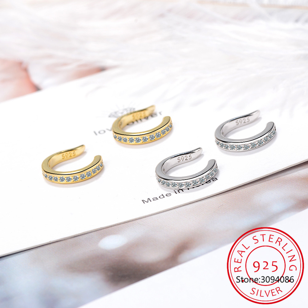 Boucles d'oreilles en argent s - Ear Cuff No Piercing avis et prix