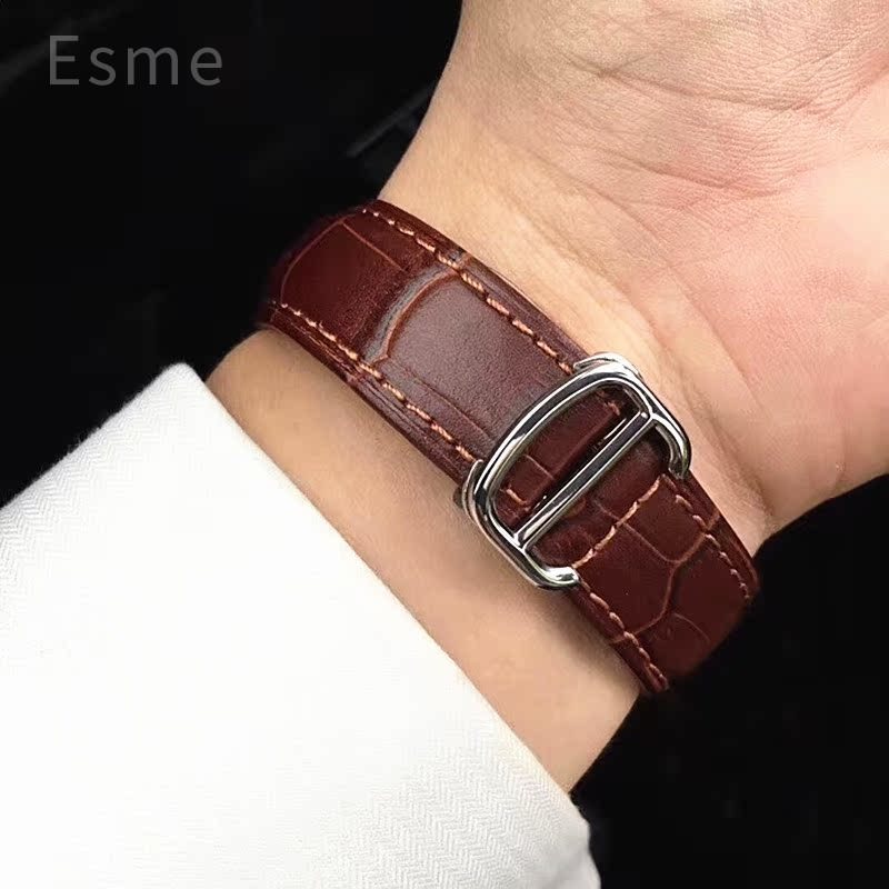 Bracelet de montre en cuir vér - Cartier Watch Tank avis et prix