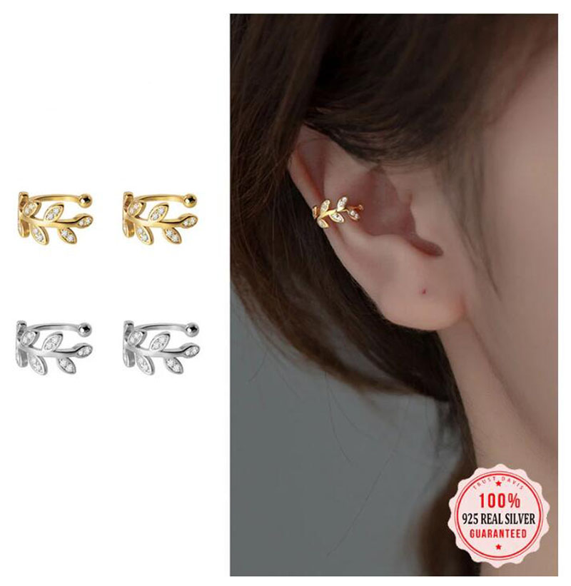 Manchette d'oreille en argent  - Ear Cuff No Piercing avis et prix