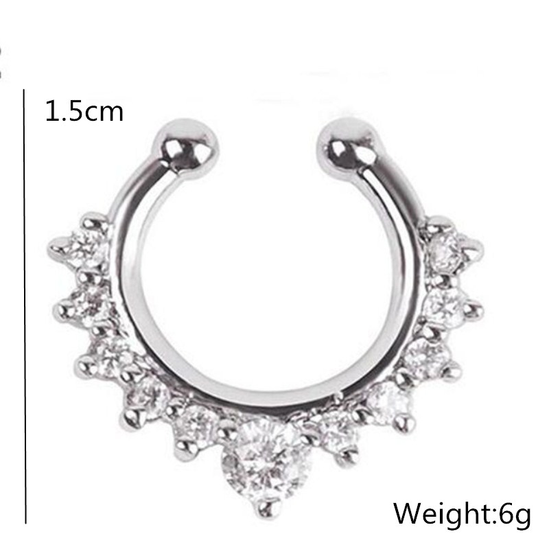 Faux anneaux et goujons antarc - Ear Cuff No Piercing avis et prix