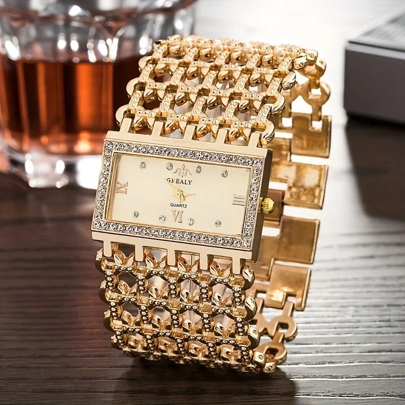 Montre à quartz de luxe pour f - Jewelry Diamond Watches avis et prix