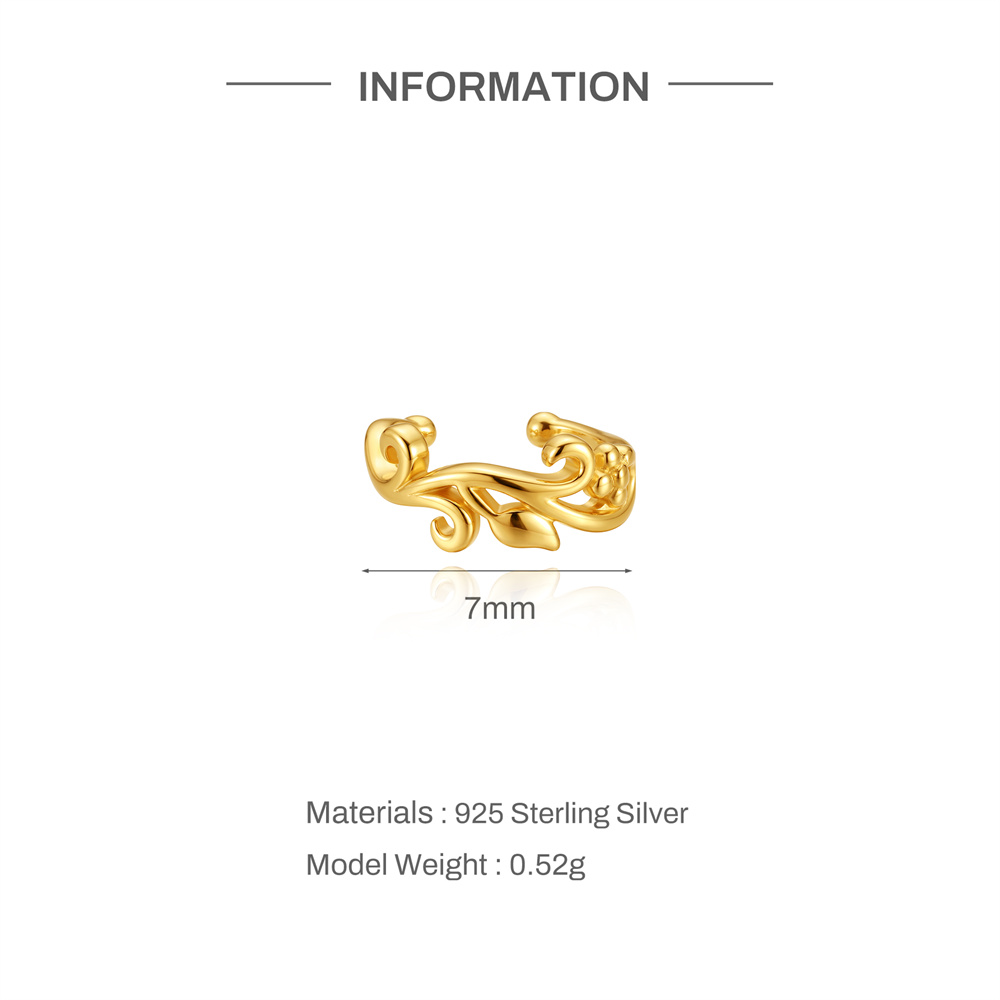 Aide 925 Argent Sterling Plaqu - Ear Cuff No Piercing avis et prix