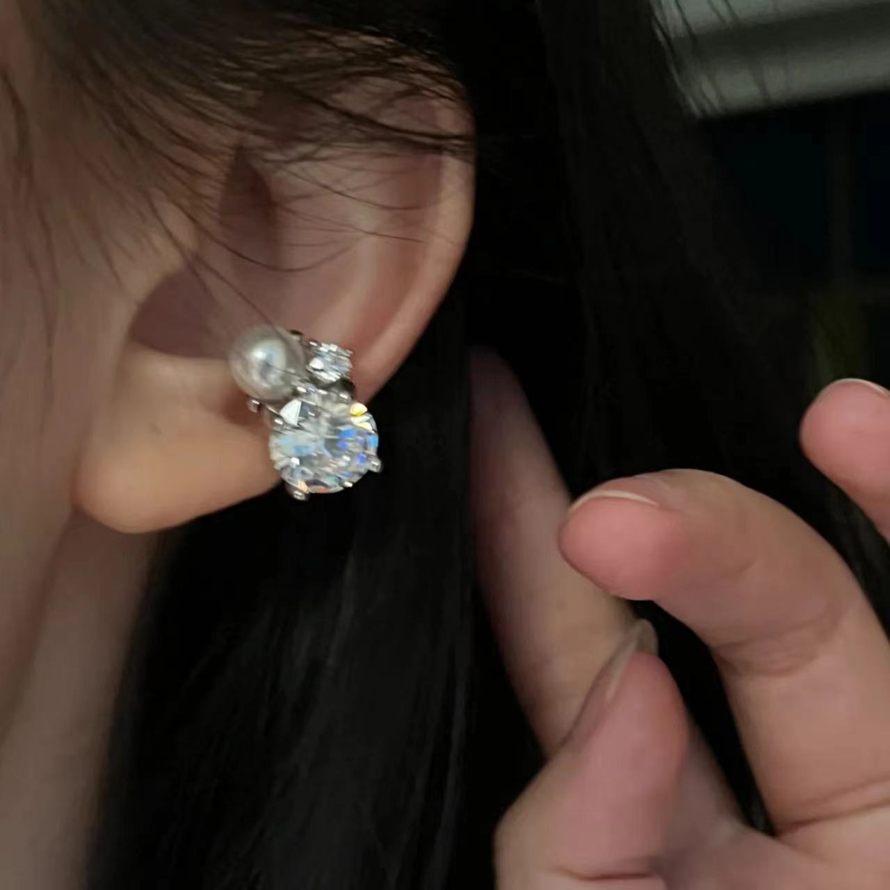 Clip d'oreille en Zircon imita - Ear Cuff No Piercing avis et prix
