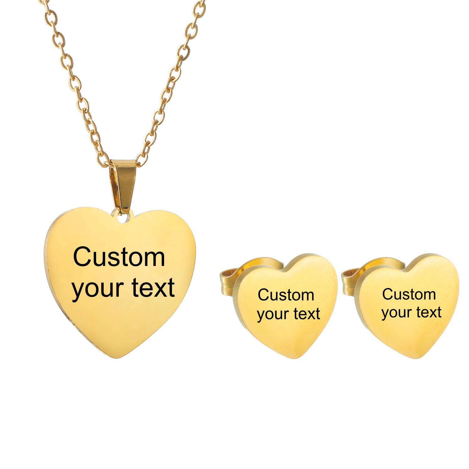 Ensemble de bijoux personnalis - Engraved Name Necklace avis et prix