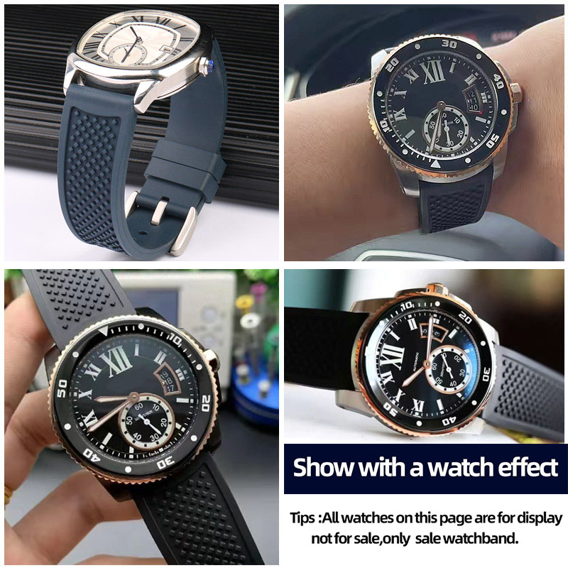 Bracelet de montre en caoutcho - Cartier Watch Tank avis et prix