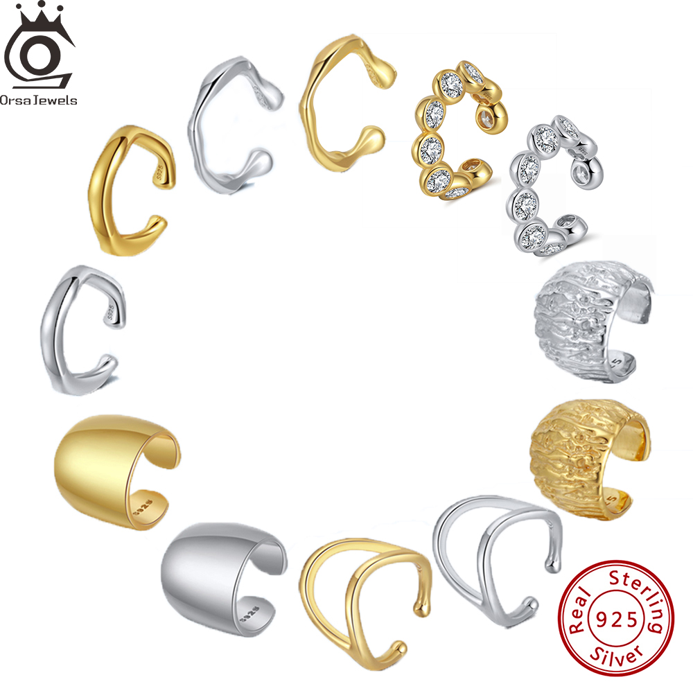 ORSA JEWELS Soild 925 argent S - Ear Cuff No Piercing avis et prix