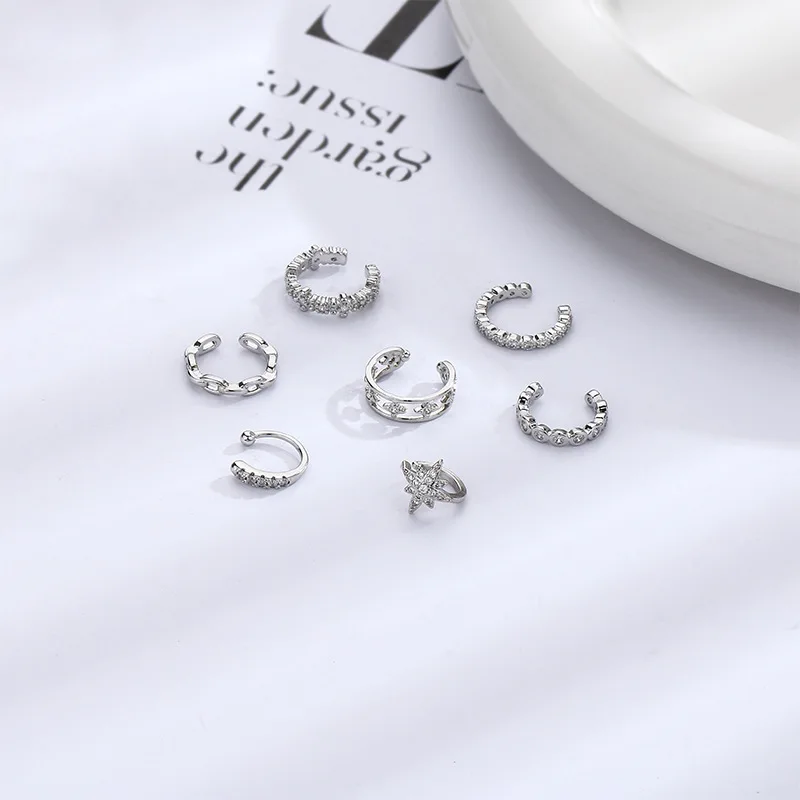 Boucles d'oreilles à Clip étoi - Ear Cuff No Piercing avis et prix
