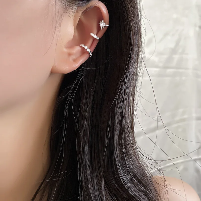 Boucles d'oreilles à Clip étoi - Ear Cuff No Piercing avis et prix