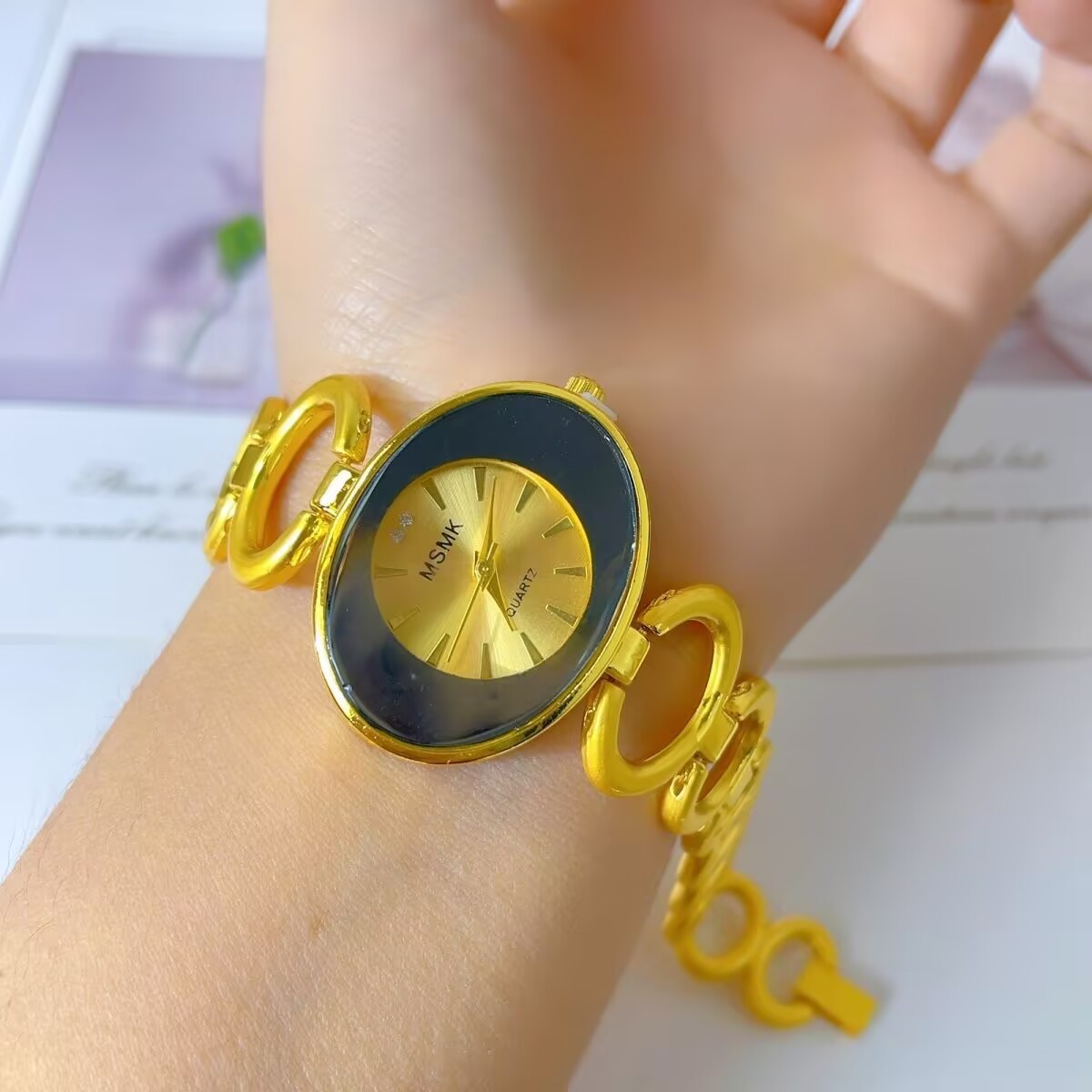 Montre américaine plaquée or 2 - Jewelry Clasp Watches avis et prix